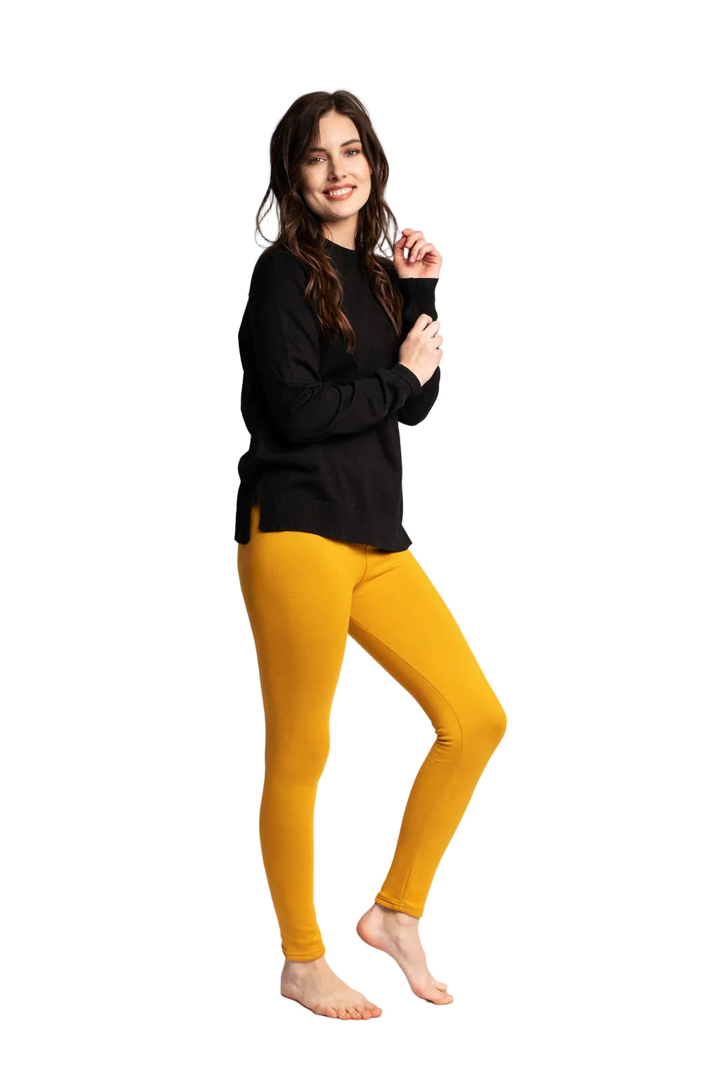 Mustard Yellow - Cozy Lined