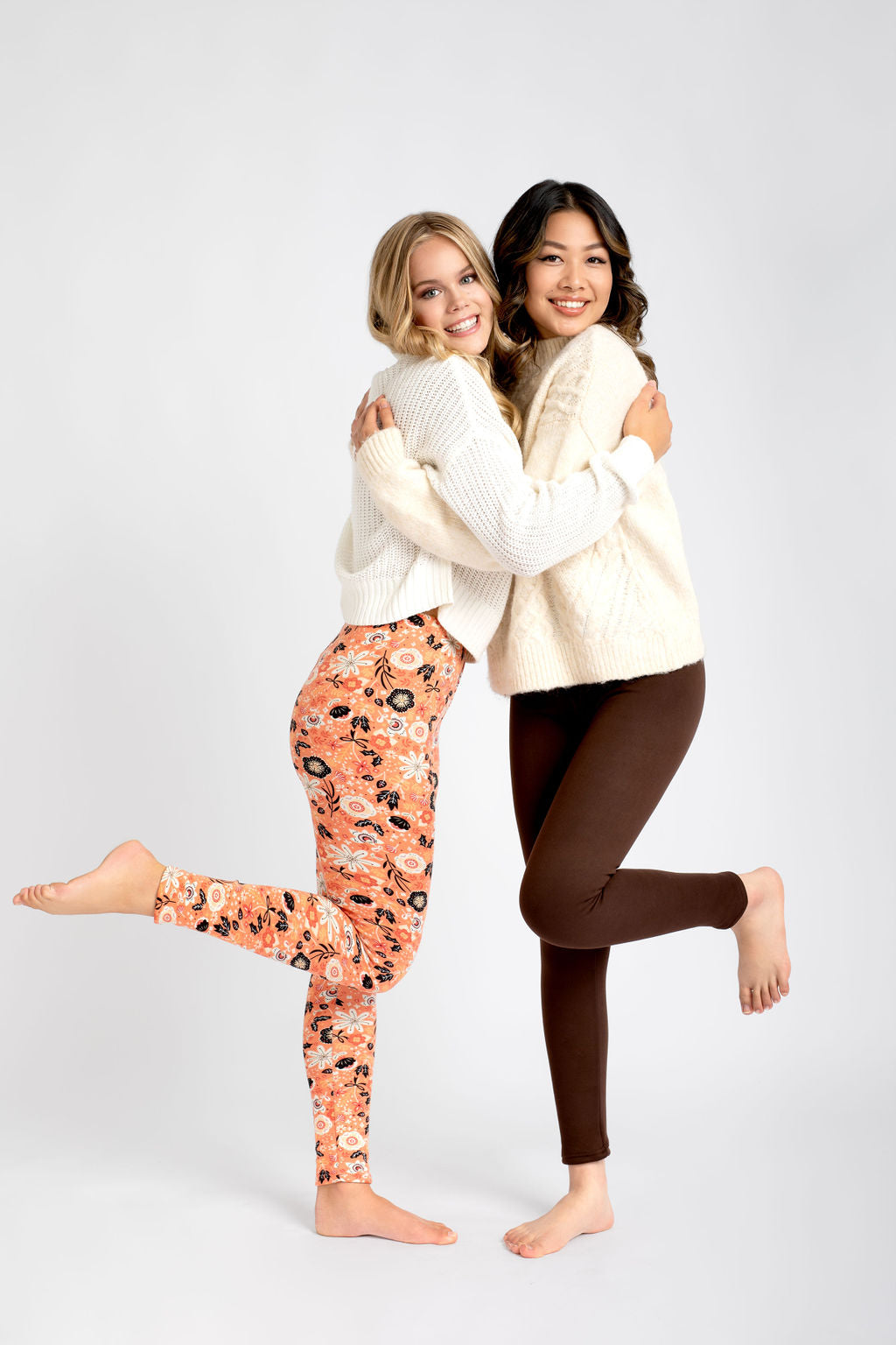 Brown - Cozy Lined Leggings
