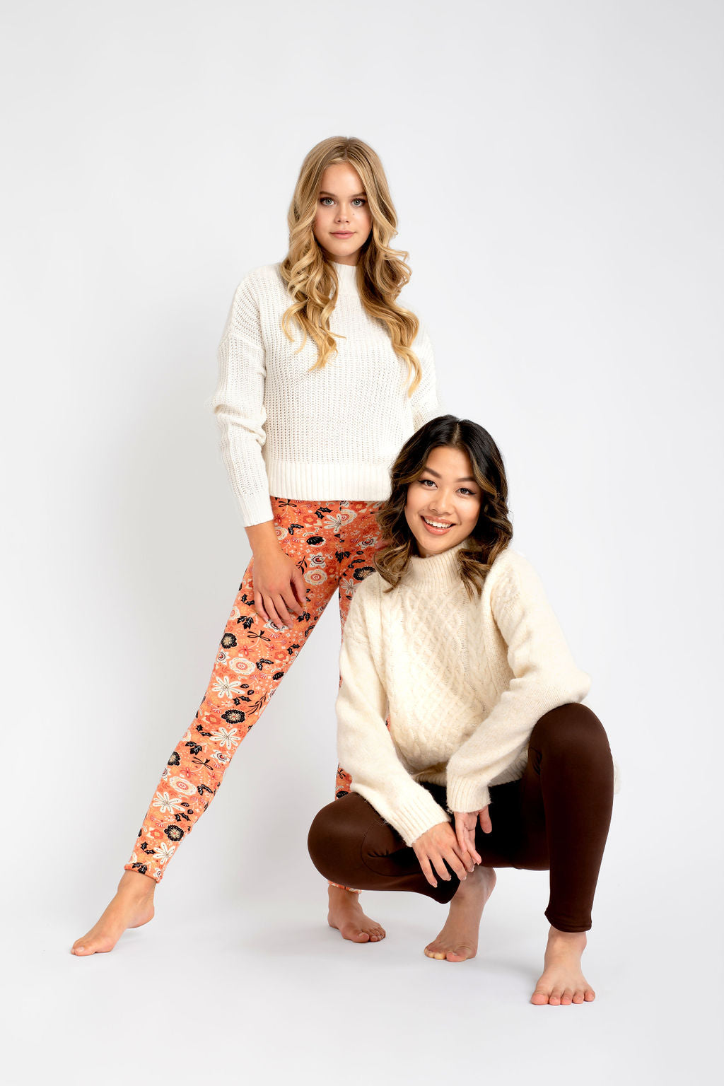 Brown - Cozy Lined Leggings