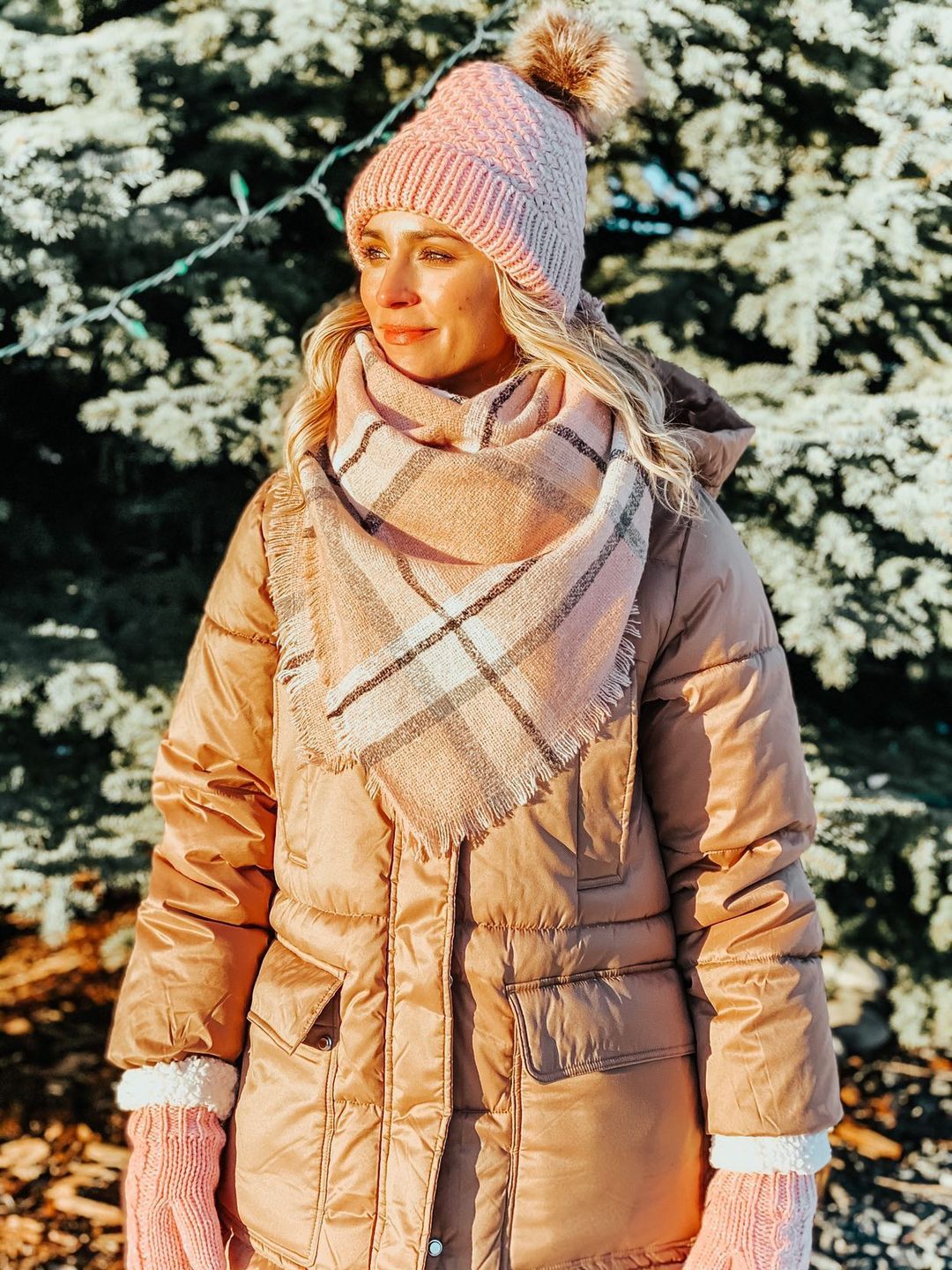 Pink - Cozy Lined Mittens