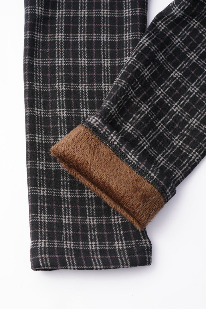 Tartan Plaid - Cozy Lined Leggings