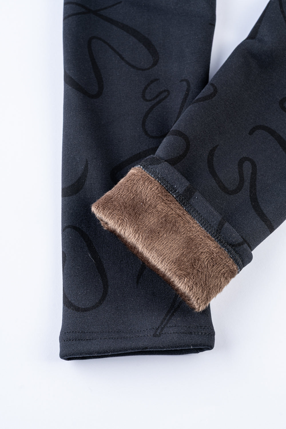 Lovely Charcoal - Cozy Lined Leggings