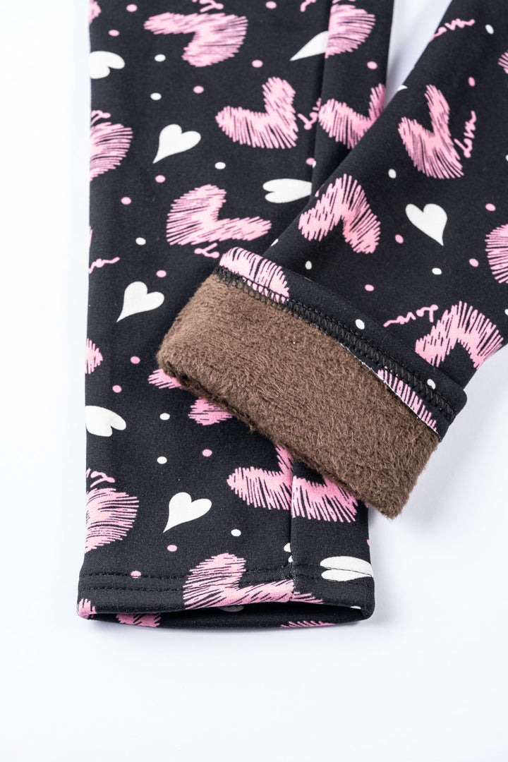 2 Hearts - Cozy Lined Leggings