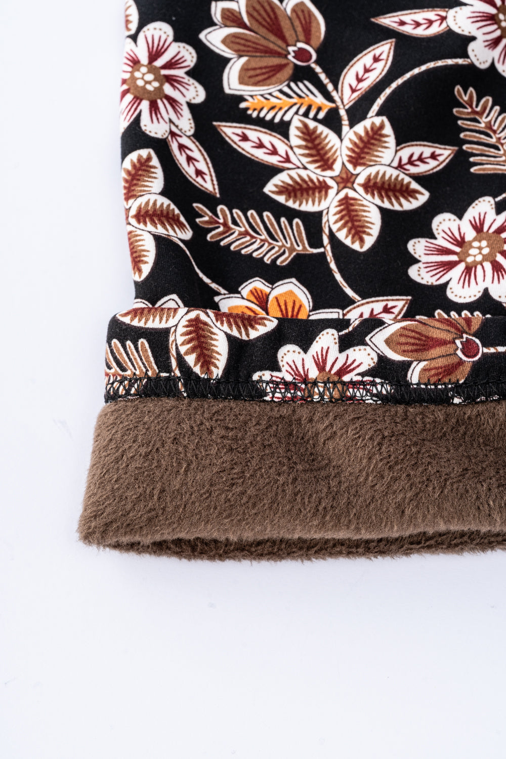 Autumn Blossom - Cozy Lined Leggings