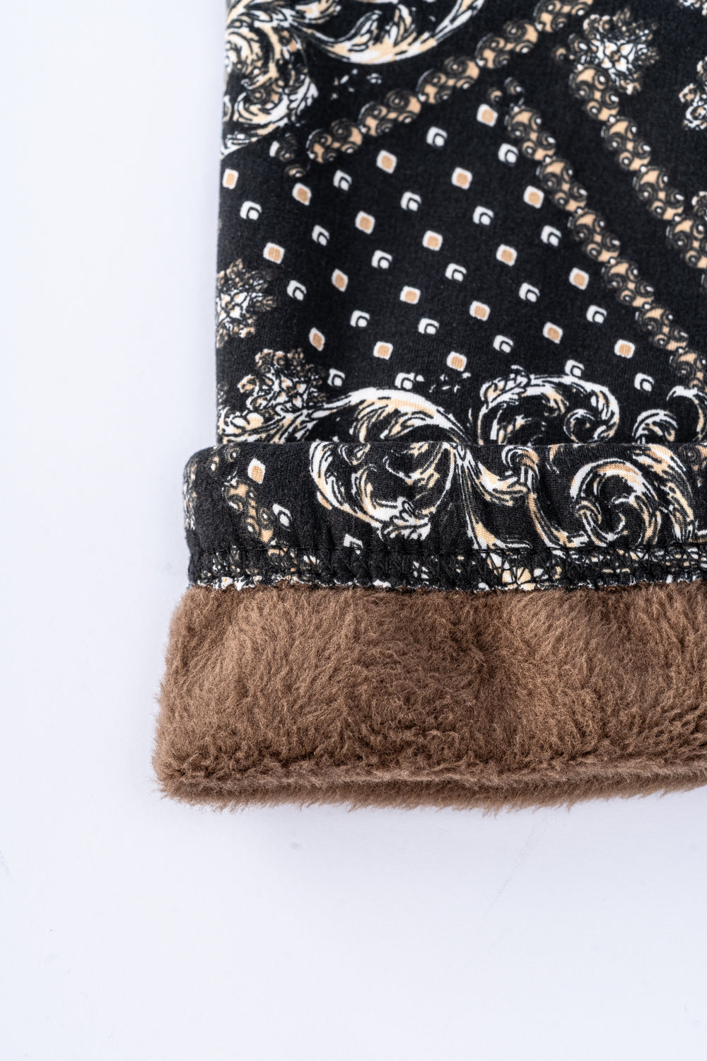 Royal B&W - Cozy Lined Leggings