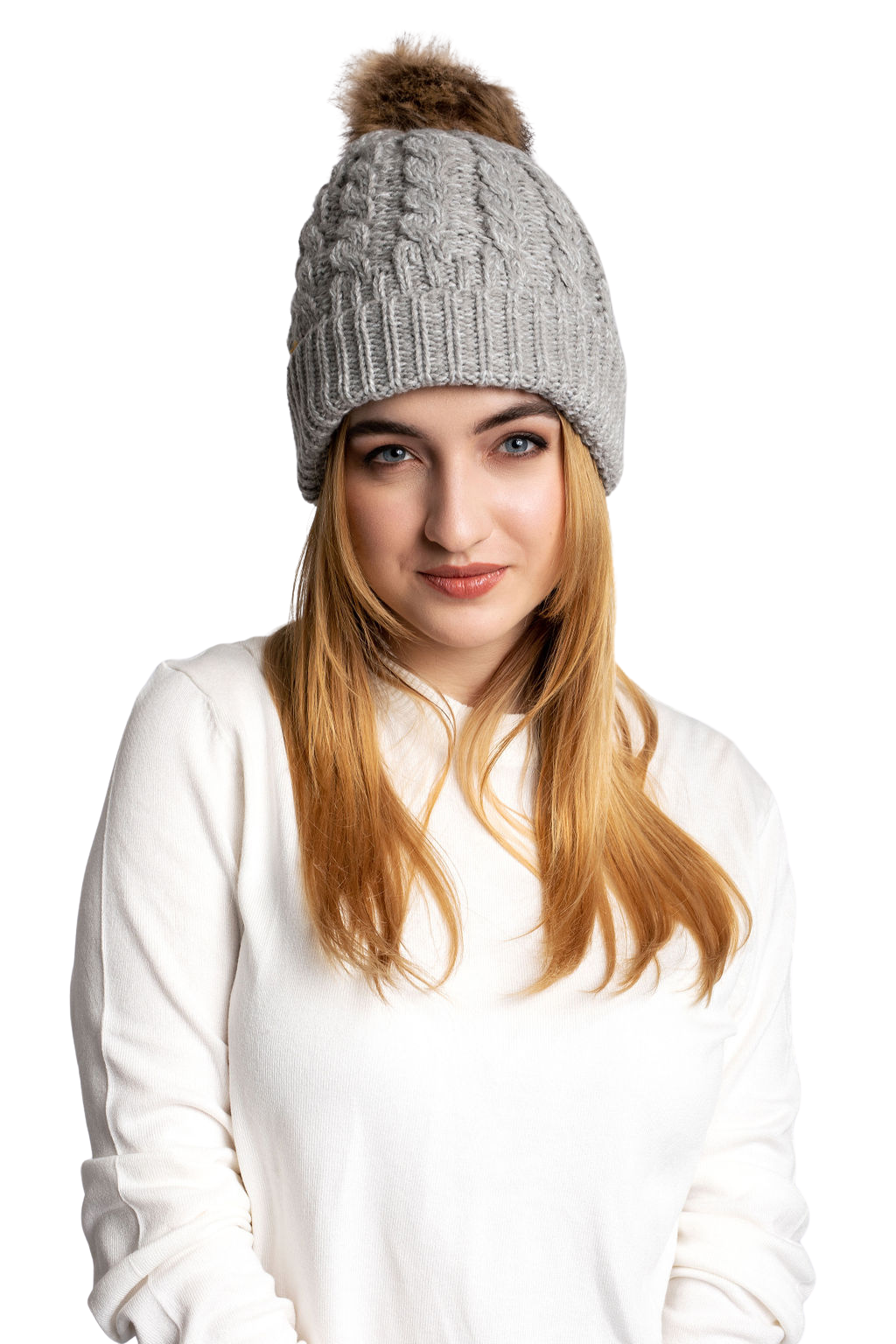 Grey - Cozy Lined Hat