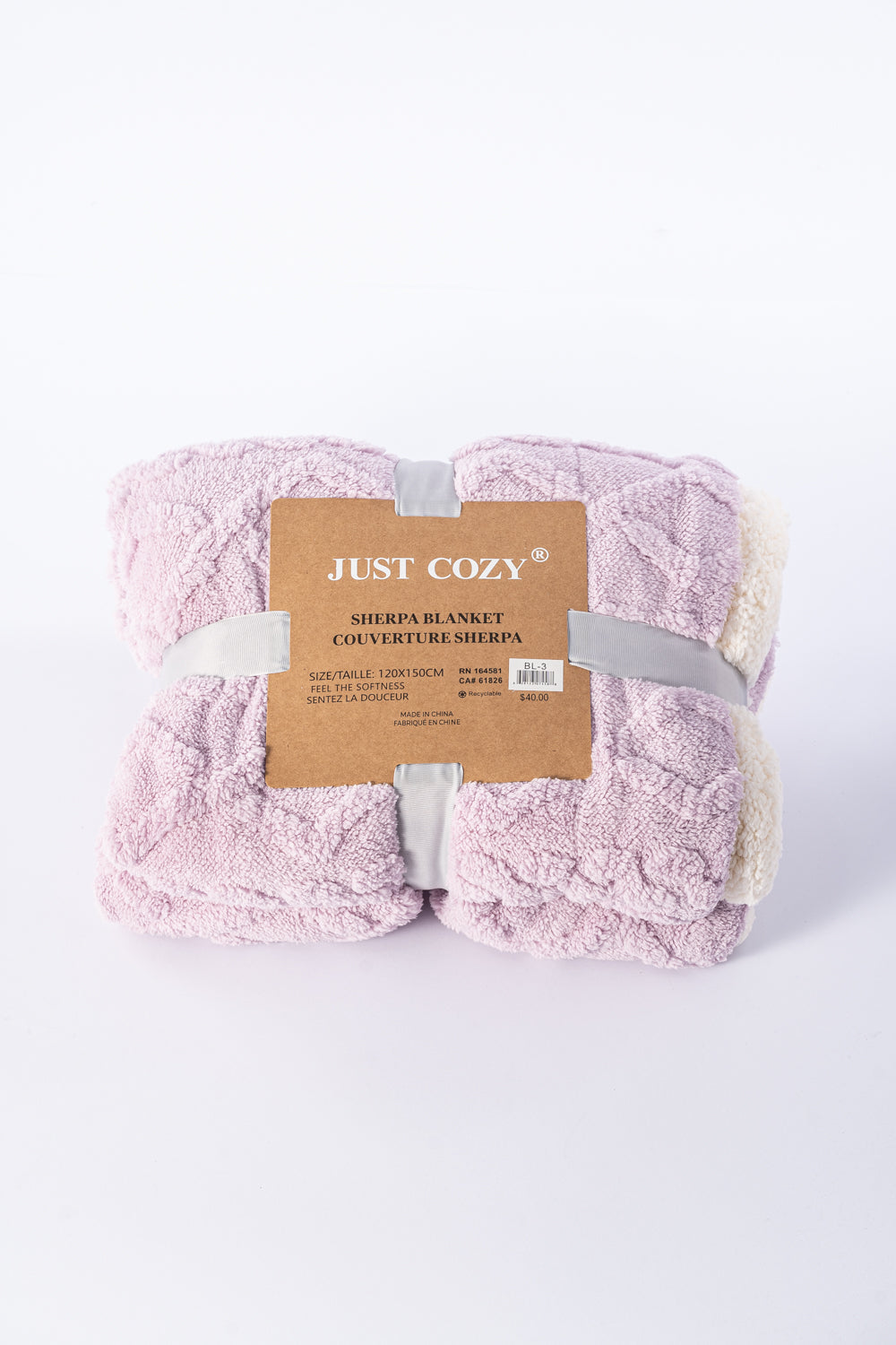 Lavender - Sherpa Blanket