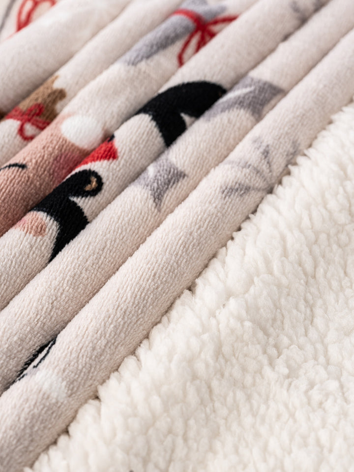 Cozy Claus - Sherpa Blanket