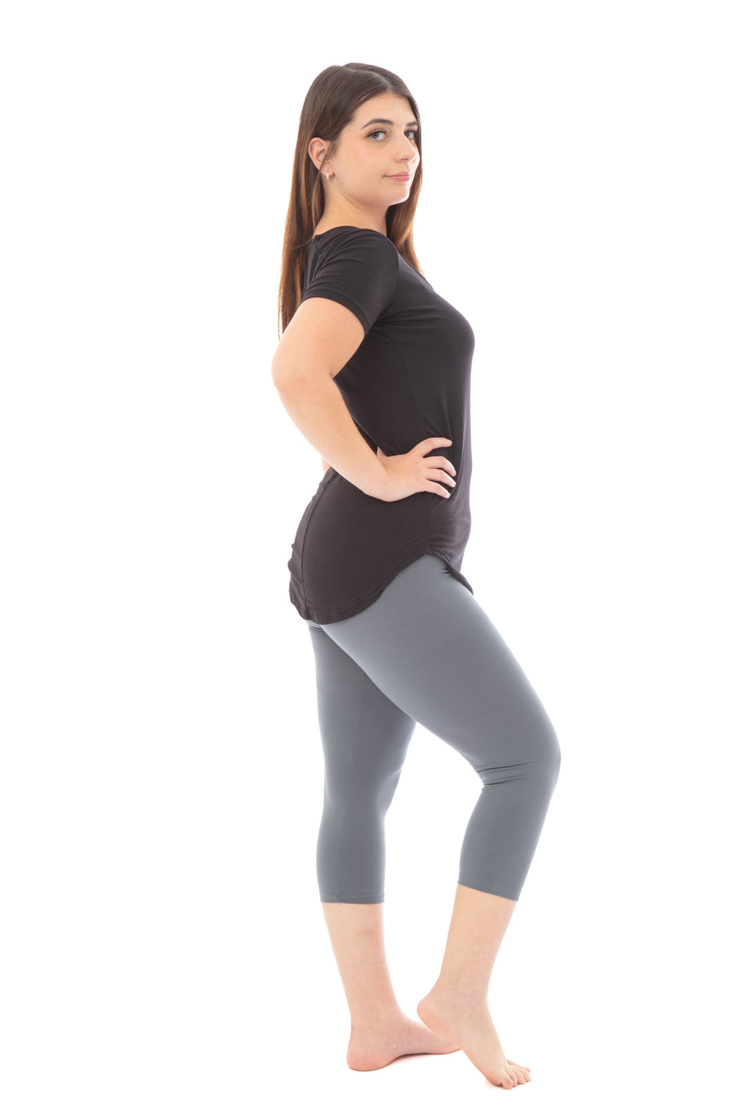 Gray - Capris