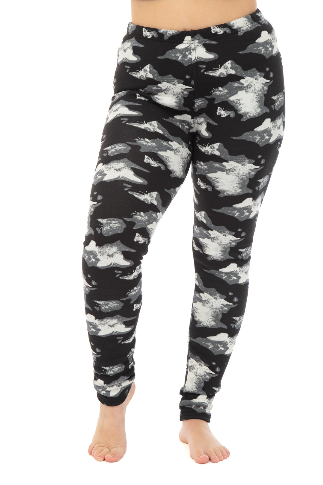 Butterfly Shapes - Cozy Lined Leggings