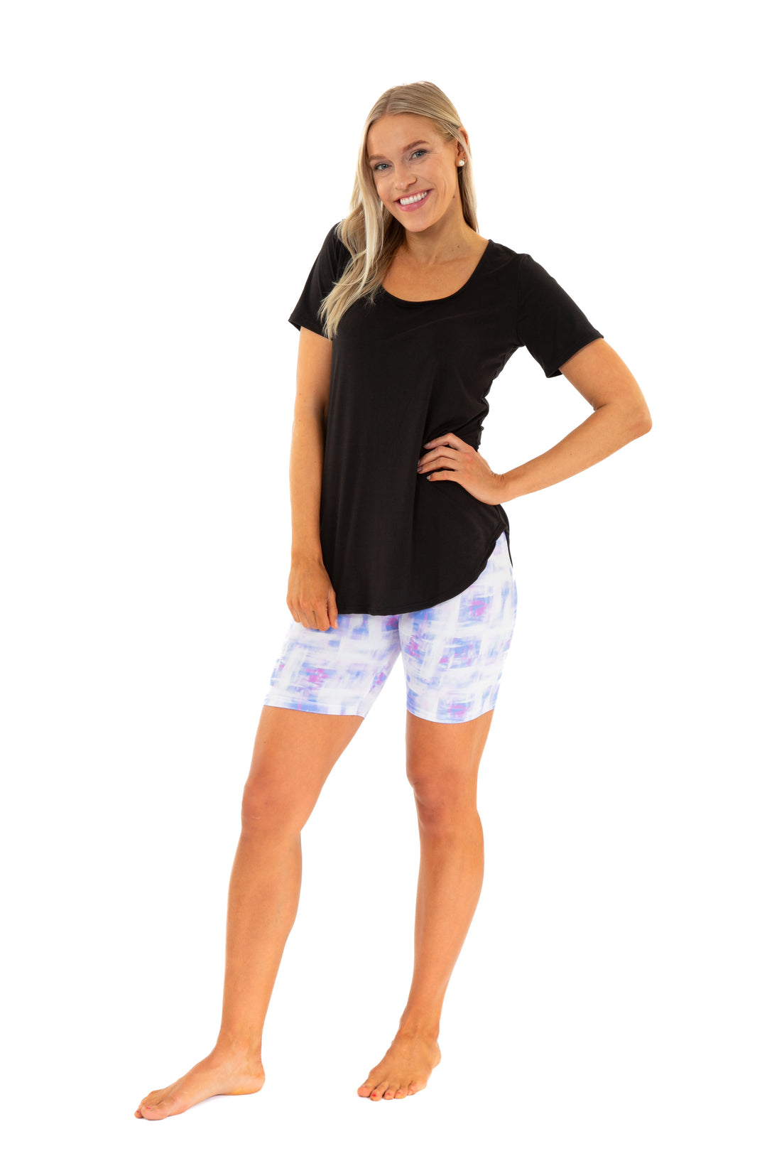 Blue & Pink Colored - Shorts