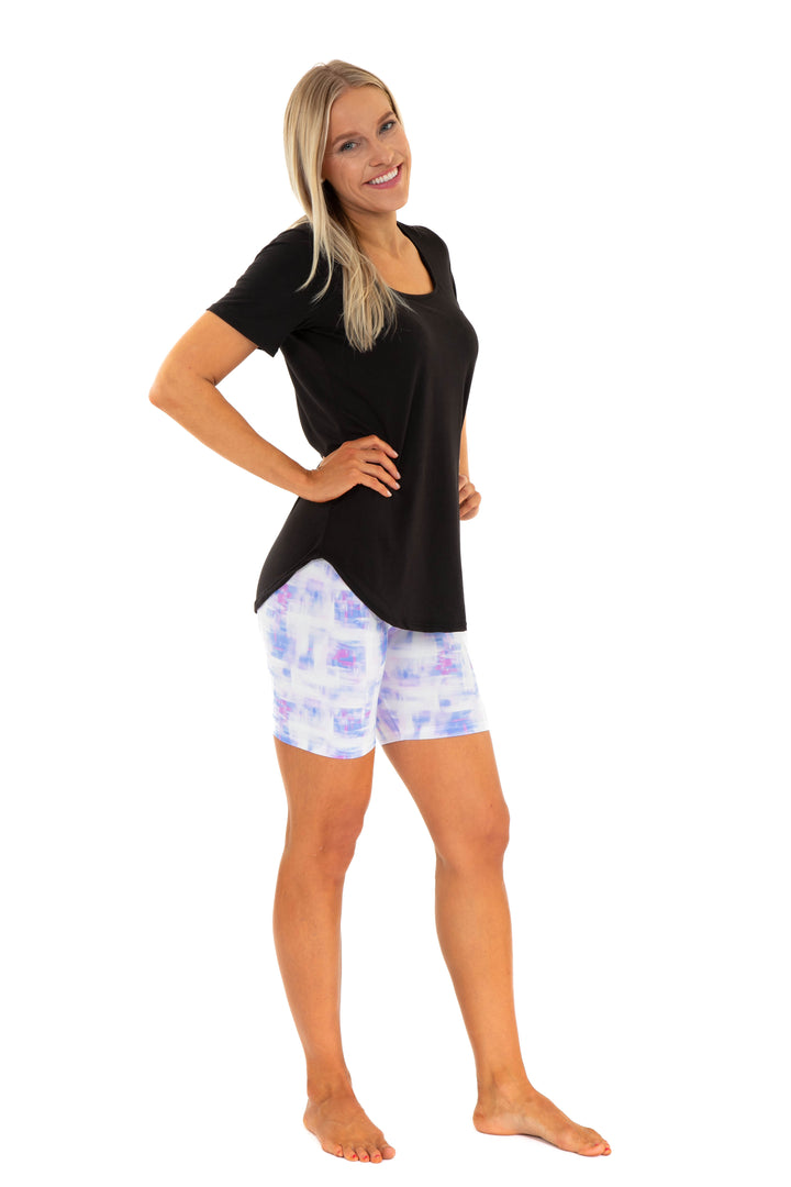 Blue & Pink Colored - Shorts