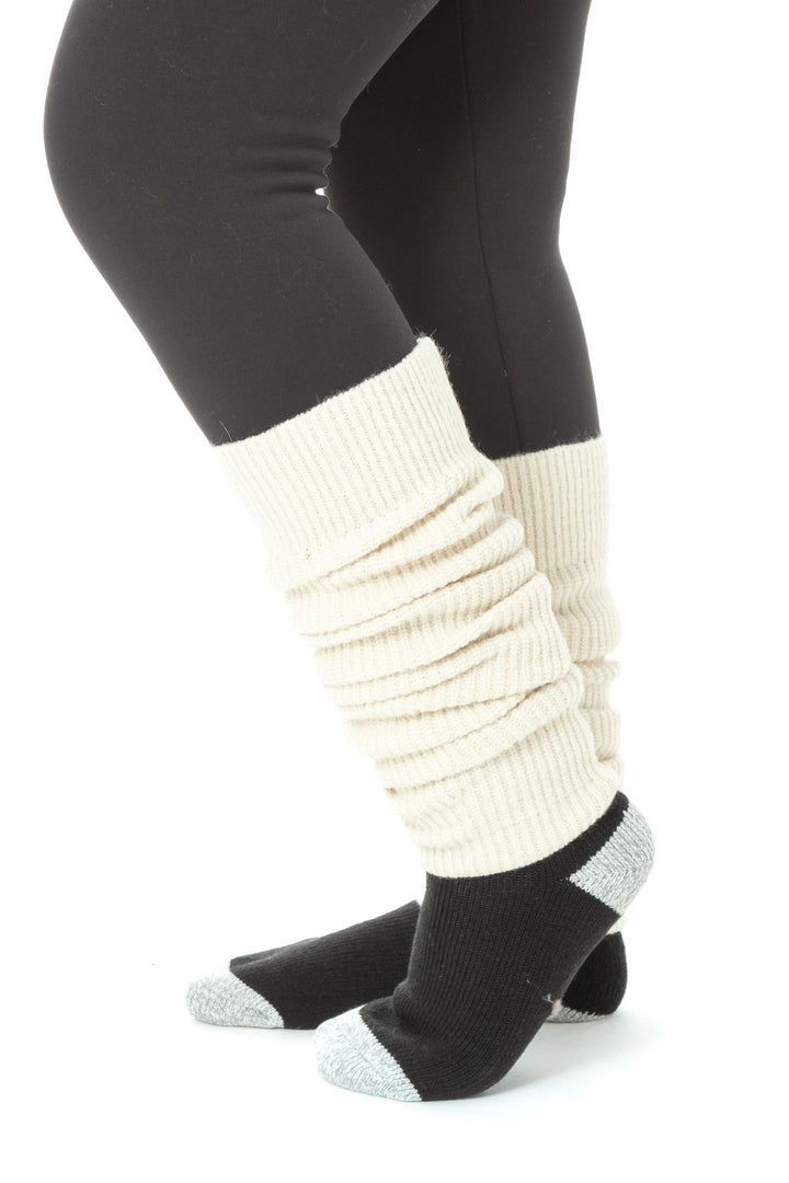 Beige - Leg Warmer