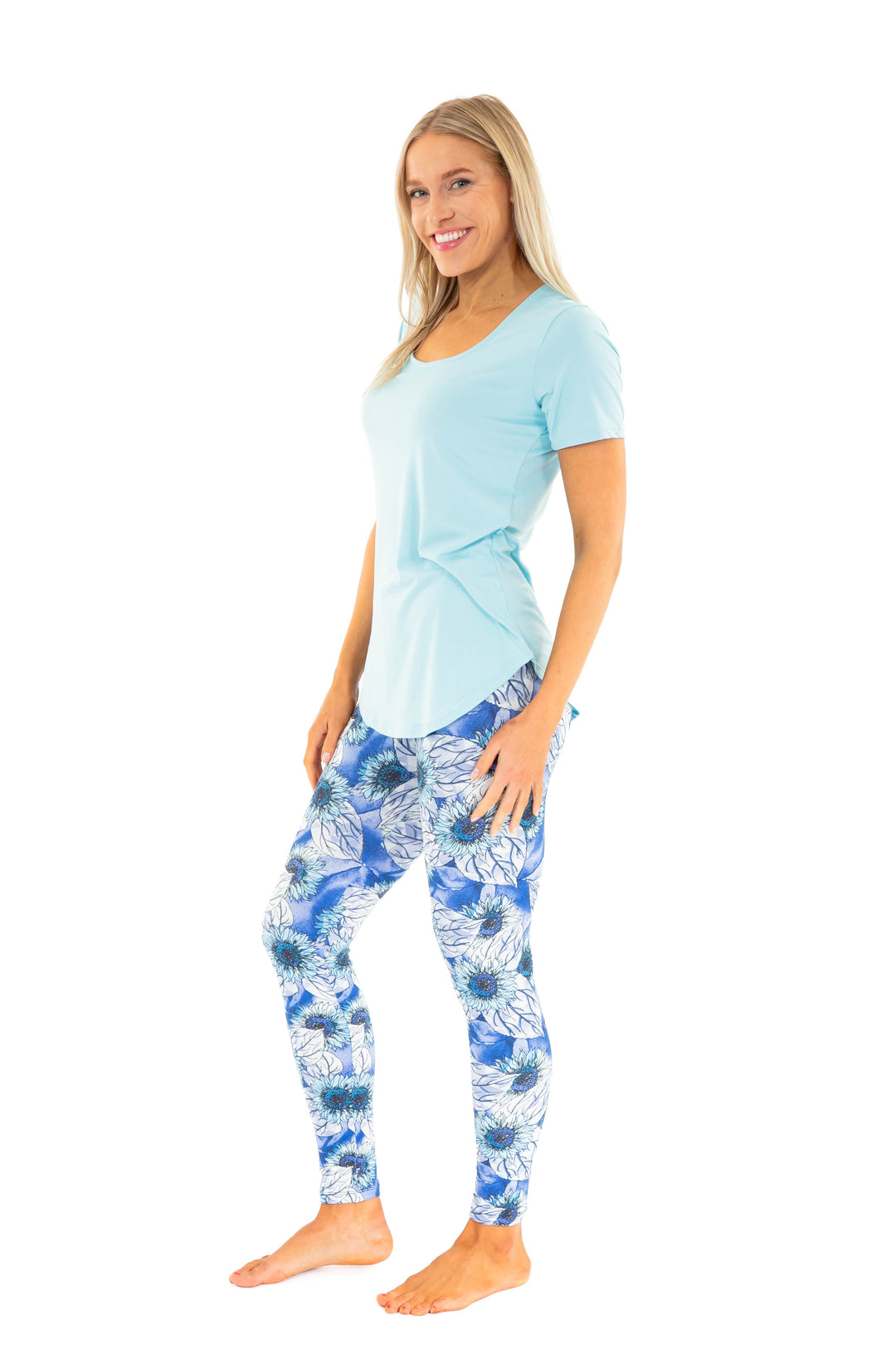 Blue Daisies - All Season Leggings