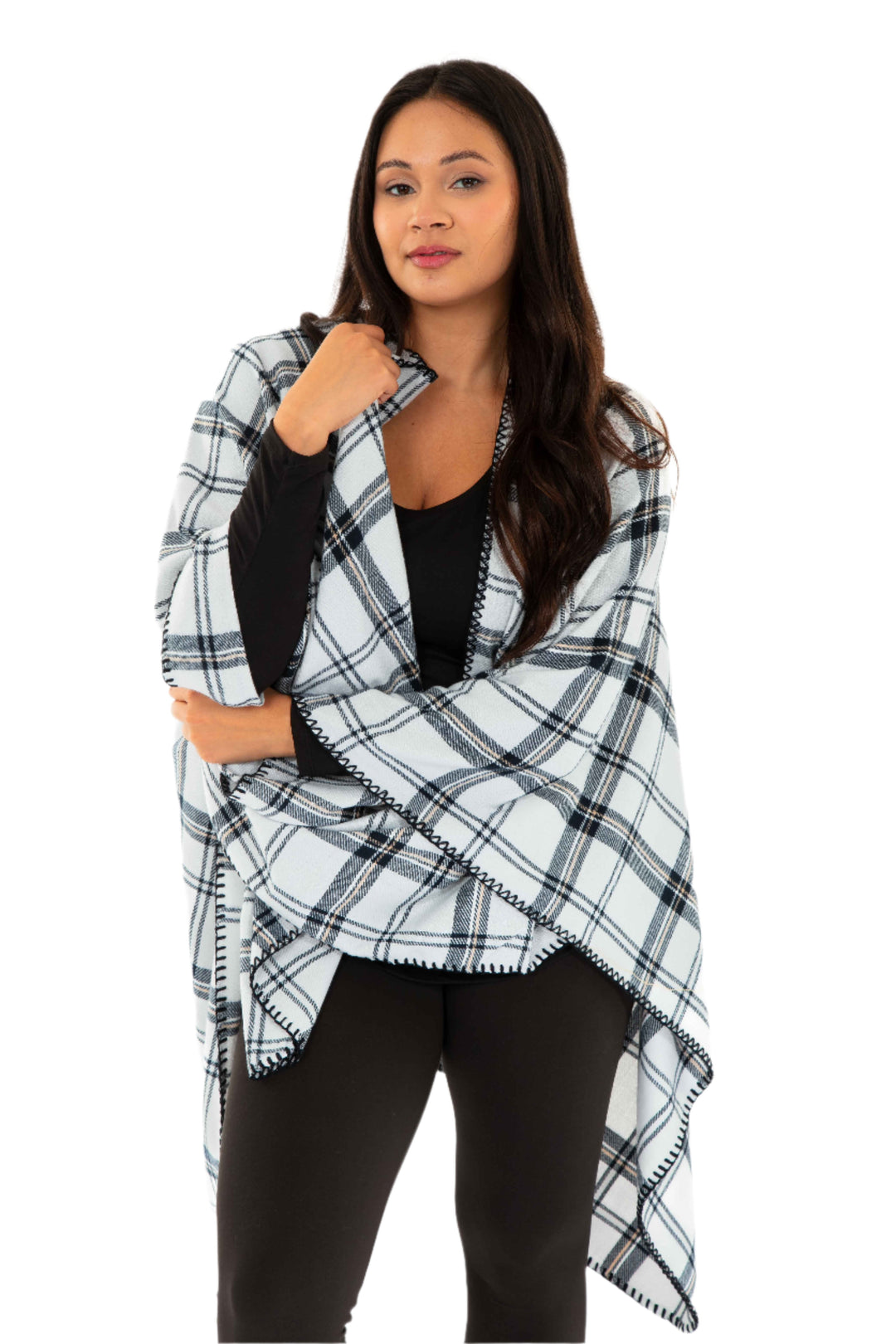 Joyce - Poncho Scarf