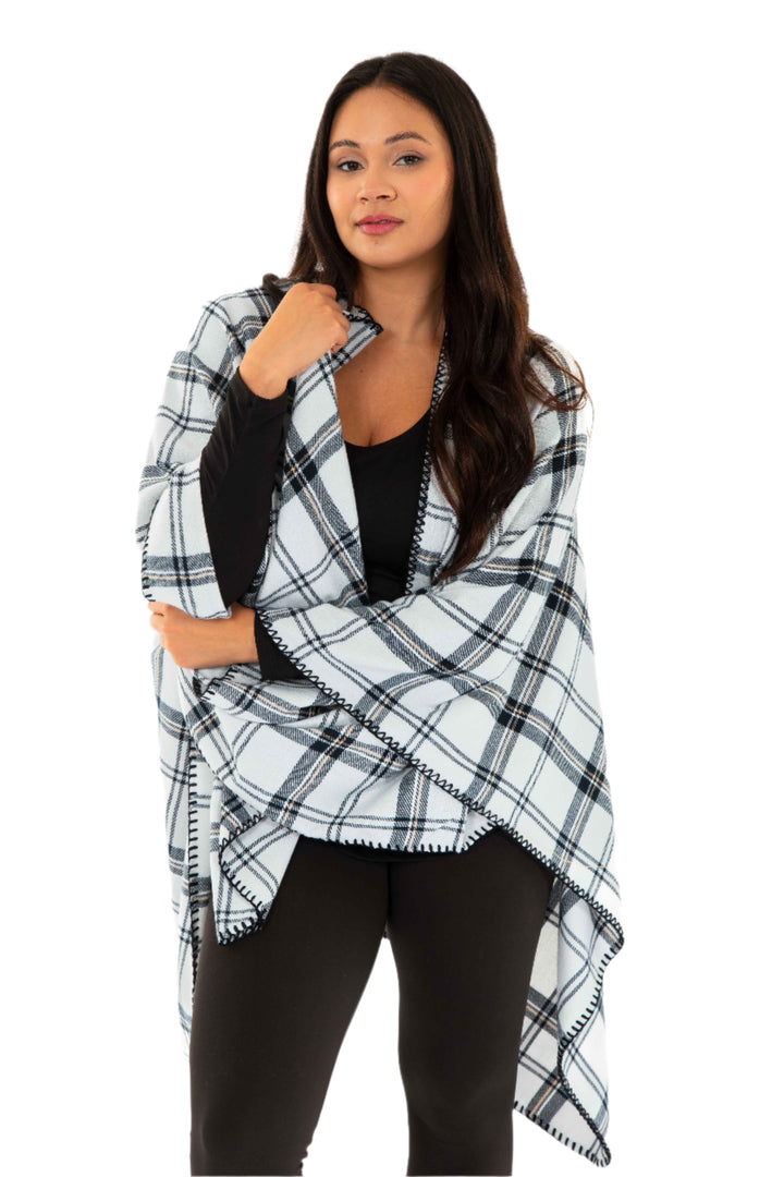 Joyce - Poncho Scarf