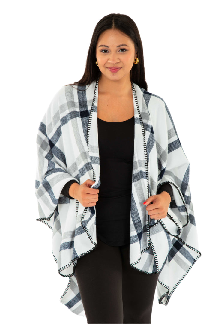 Mila - Poncho Scarf