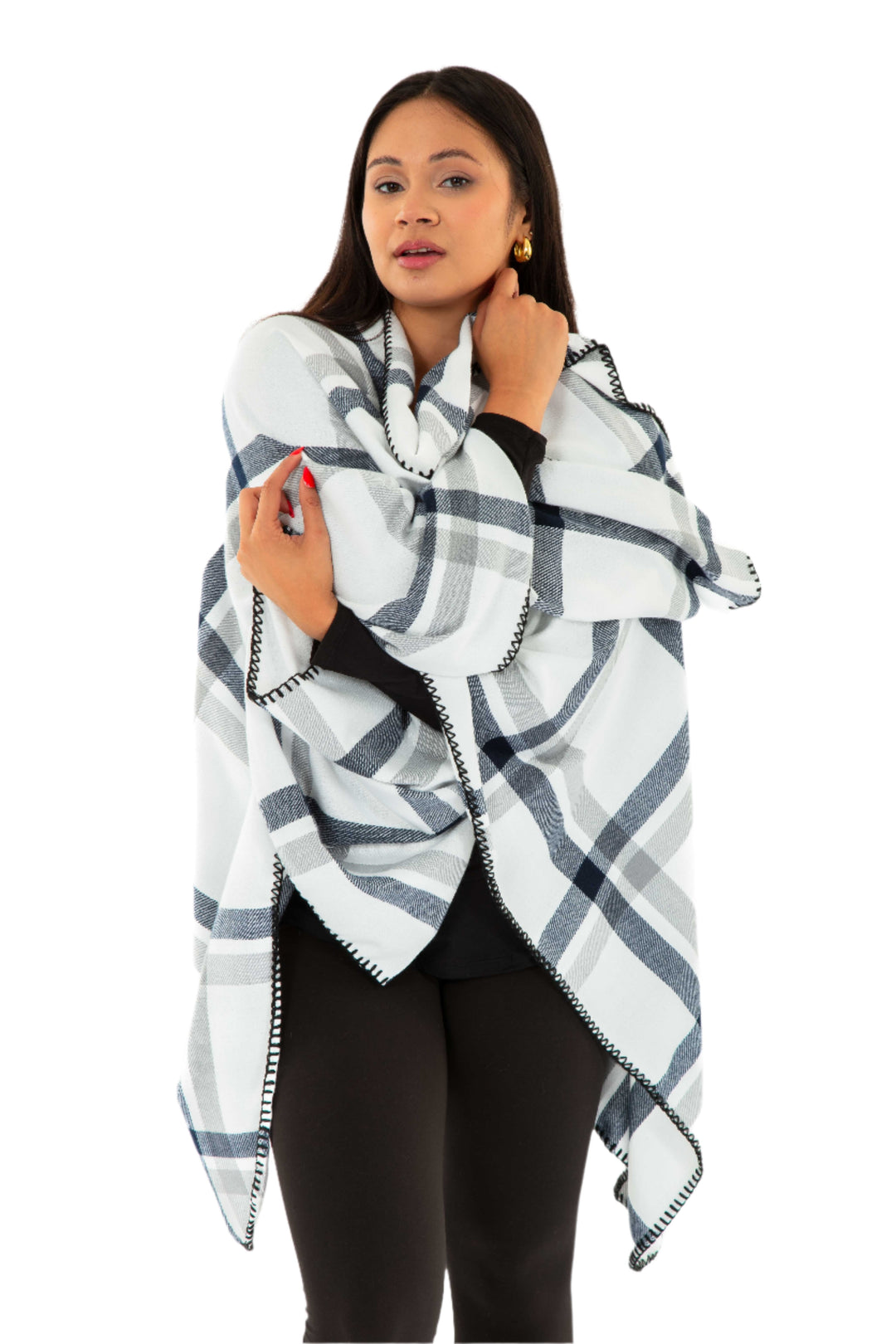 Mila - Poncho Scarf
