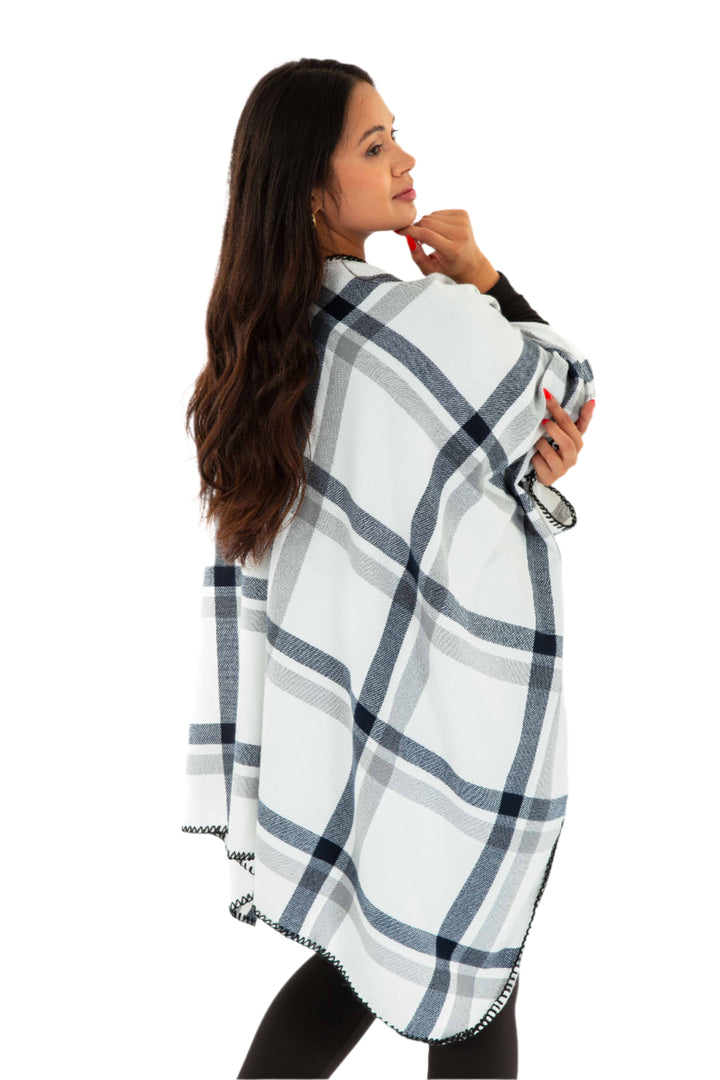 Mila - Poncho Scarf