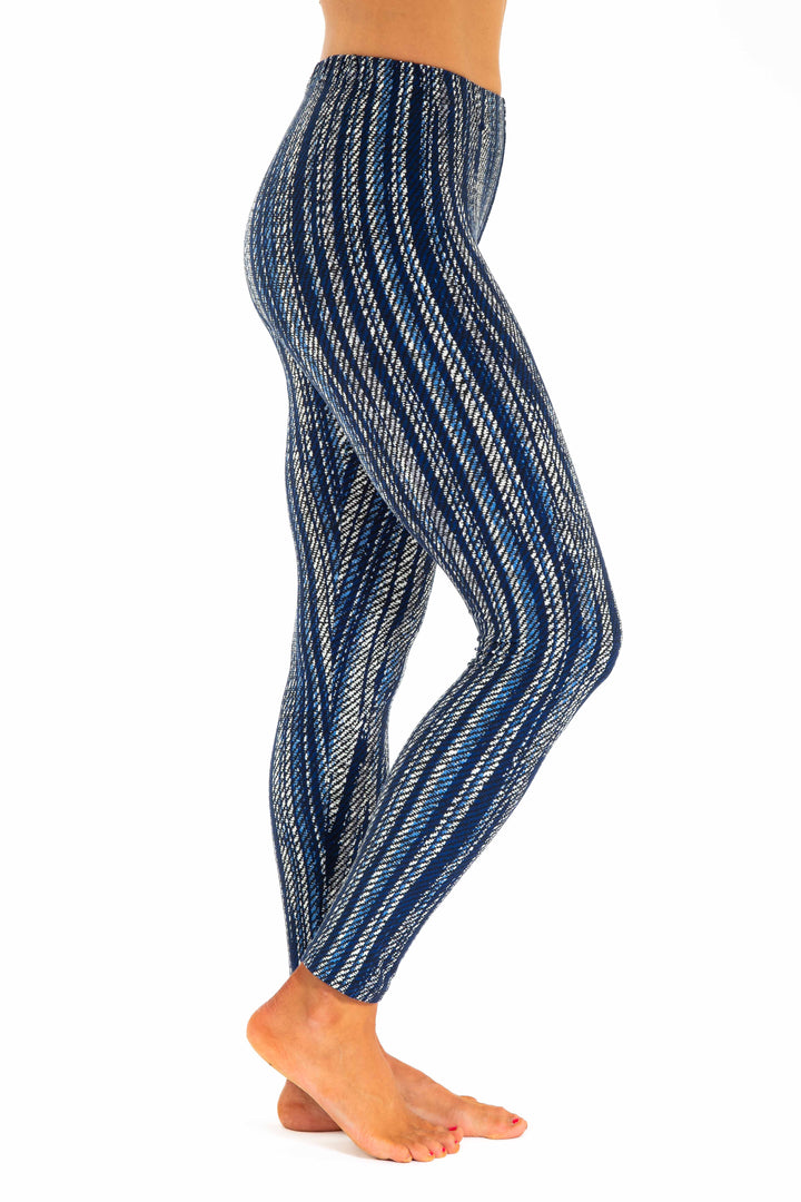 Vintage Blue Lines - All Season Leggings