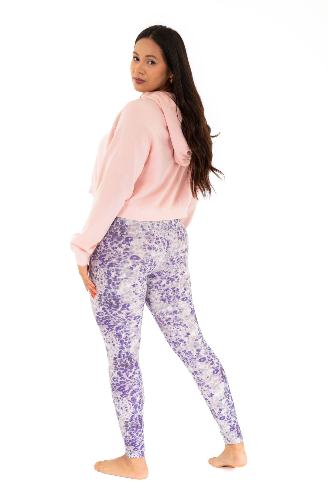 Purple Print - All Season Leggings