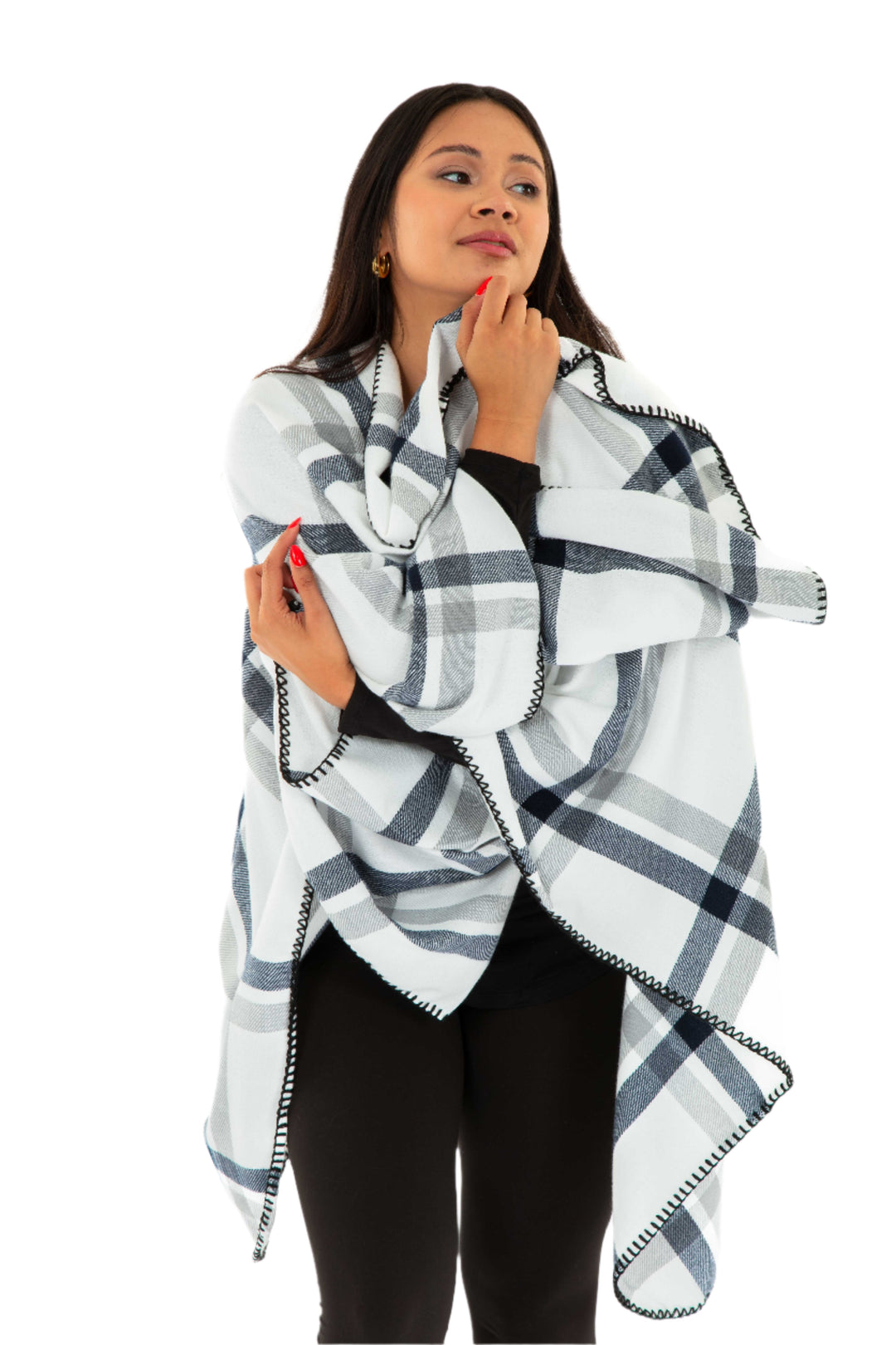 Mila - Poncho Scarf