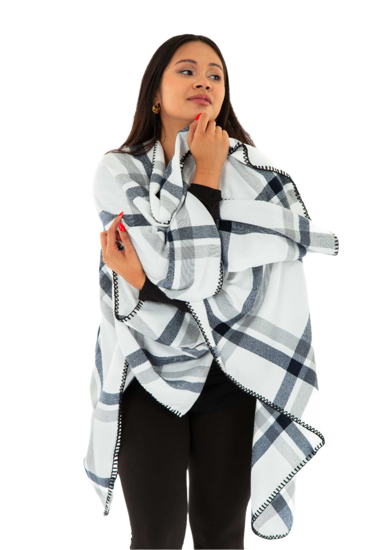 Mila - Poncho Scarf