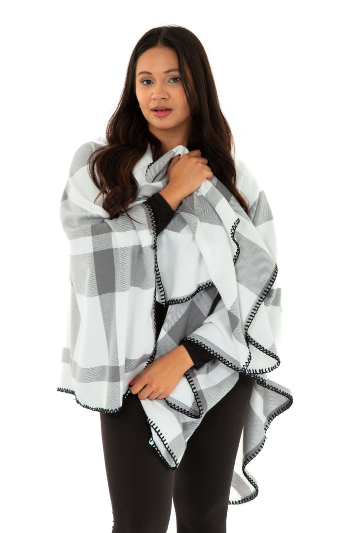 Ava - Poncho Scarf