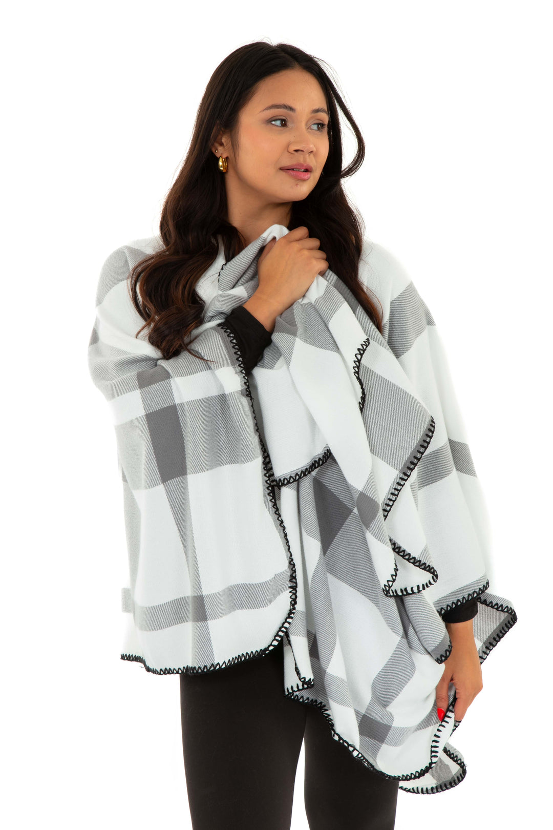 Ava - Poncho Scarf