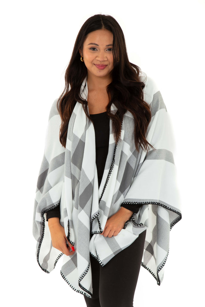 Ava - Poncho Scarf