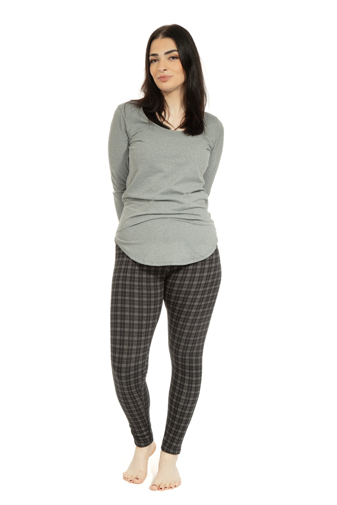 Tartan Plaid - Cozy Lined Leggings