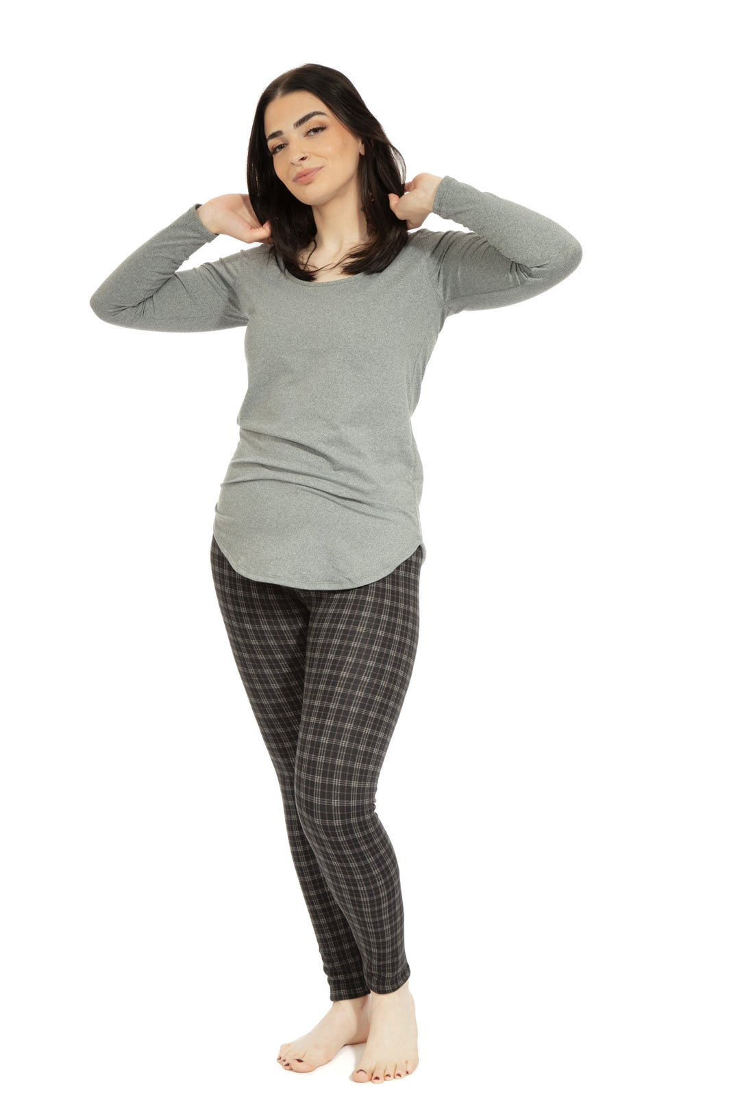 Tartan Plaid - Cozy Lined Leggings