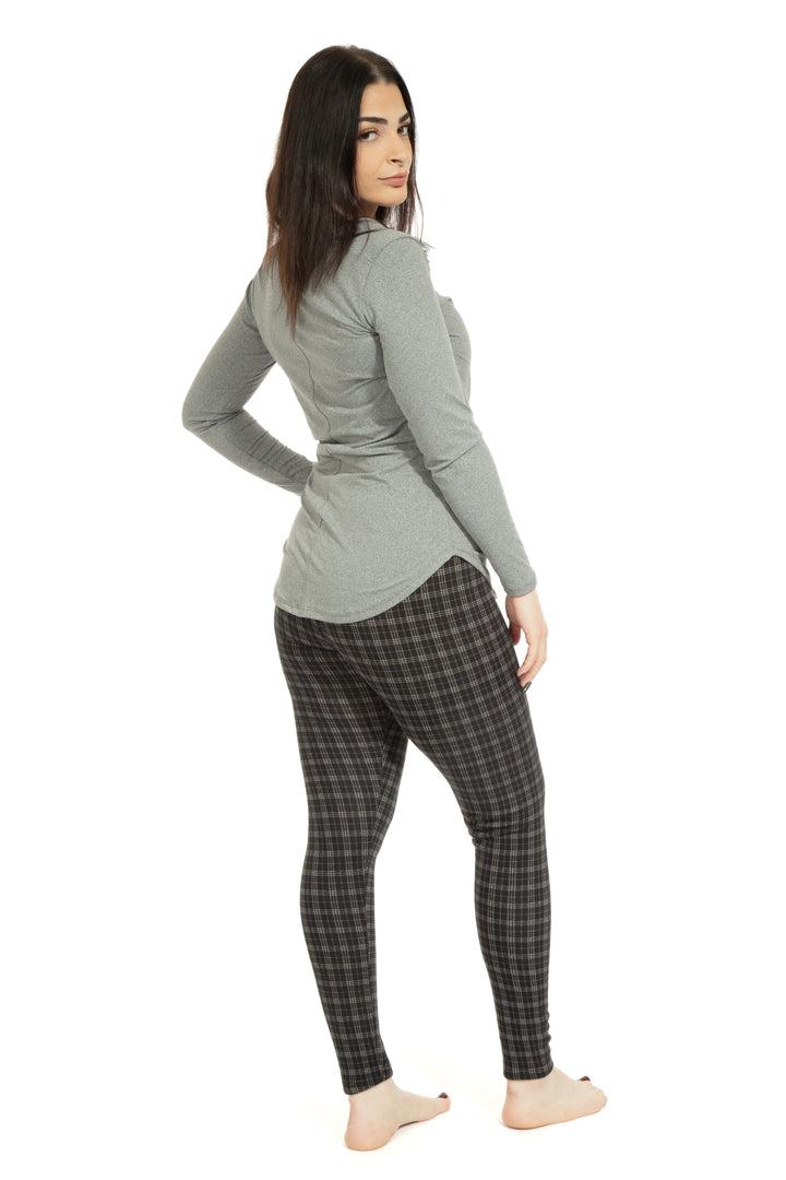 Tartan Plaid - Cozy Lined Leggings