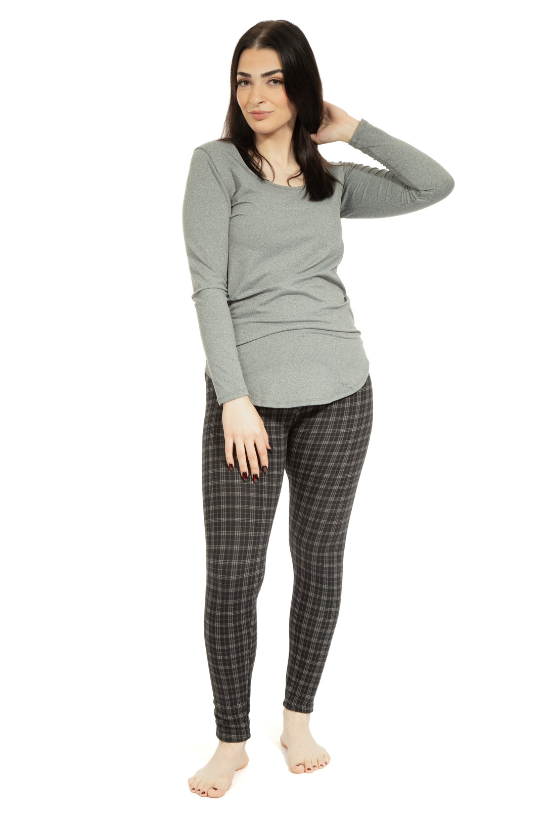 Tartan Plaid - Cozy Lined Leggings