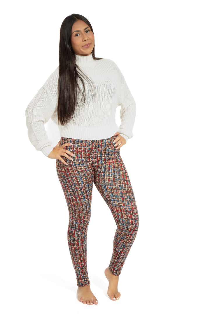 Scottish Tricolor - Cozy Lined Leggings