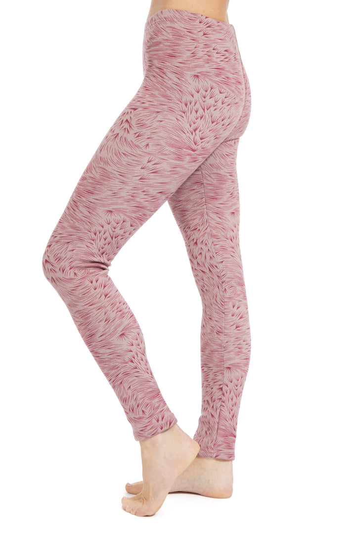 Tropical Lines - Cozy Lined Leggings