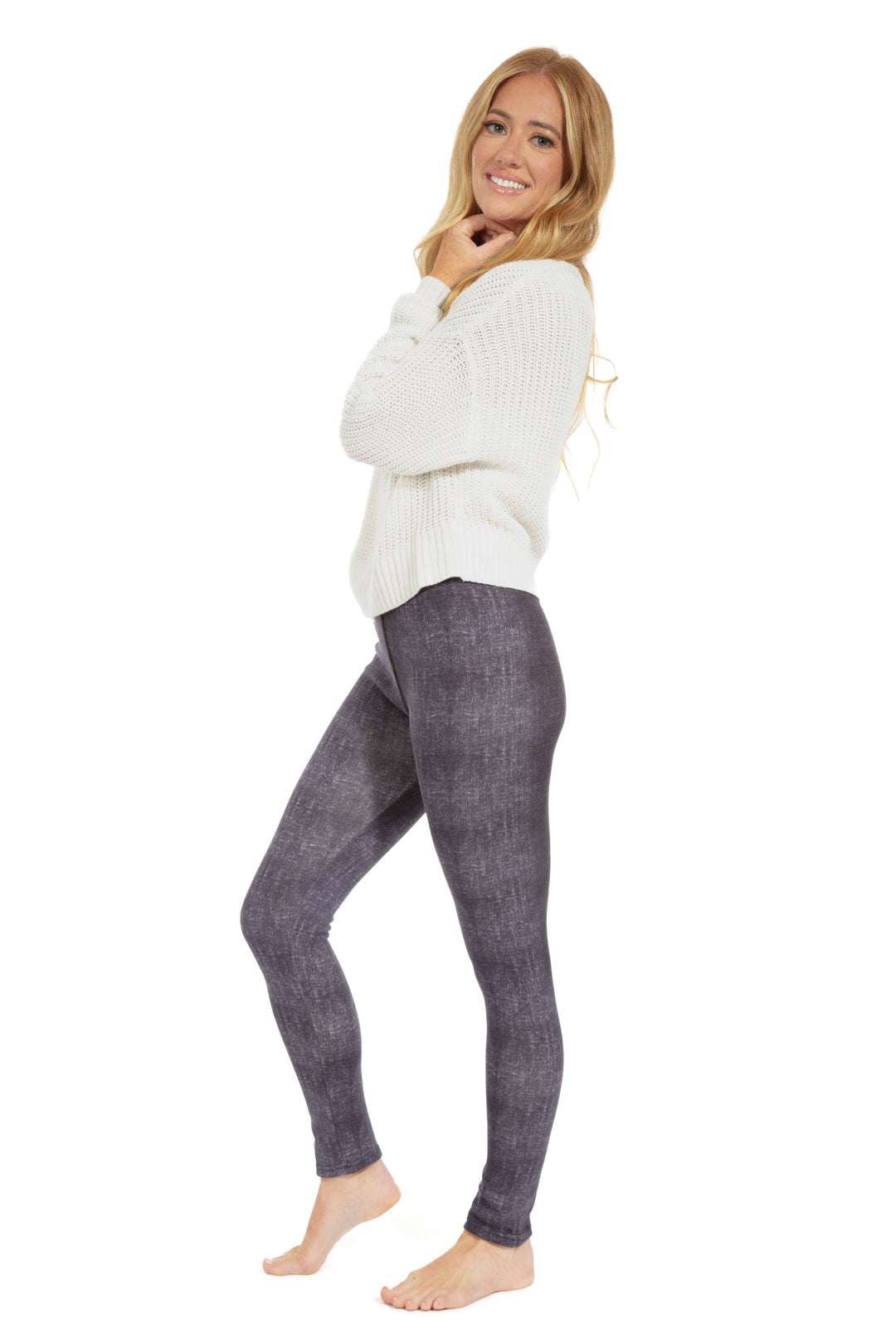 Violet Dye - Cozy Lined Leggings