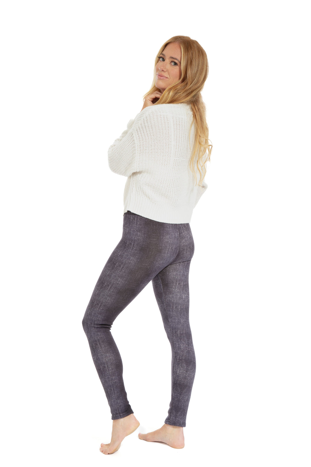 Violet Dye - Cozy Lined Leggings