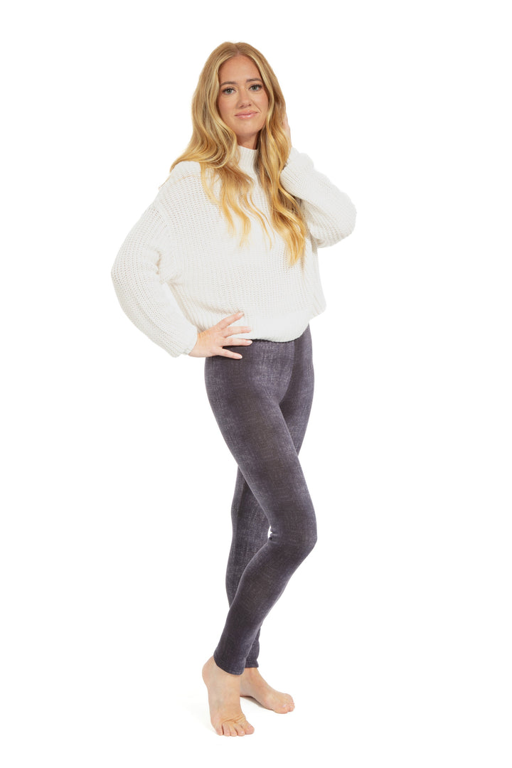 Violet Dye - Cozy Lined Leggings