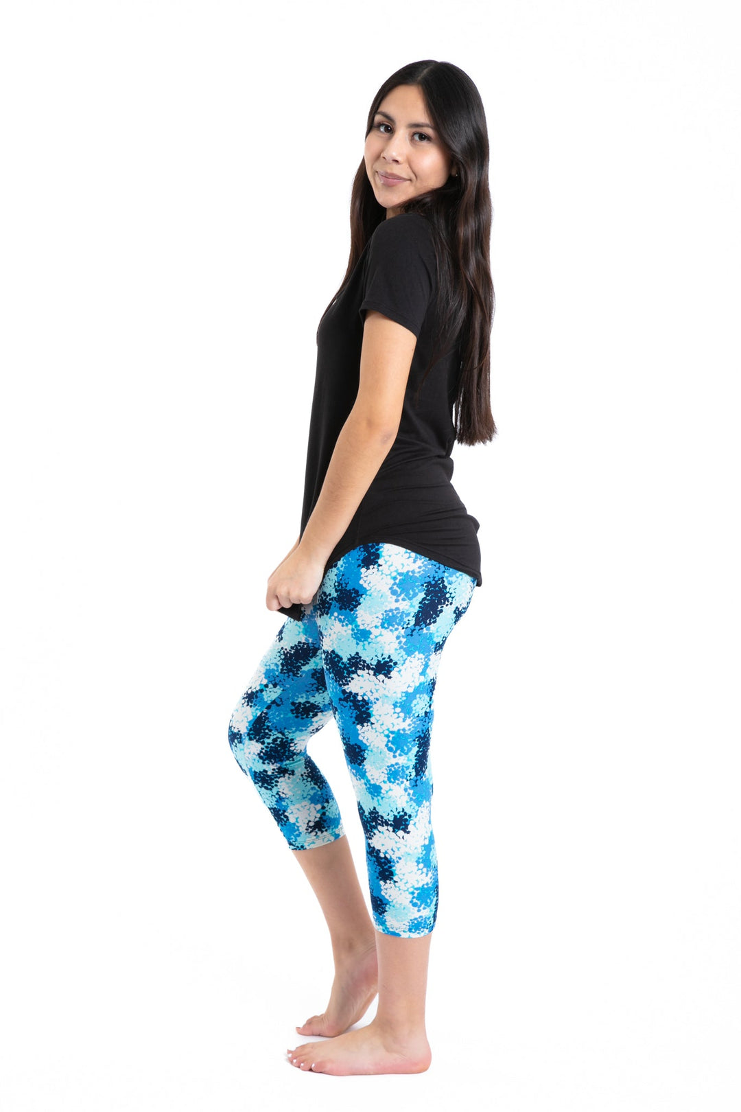 Electric Blue - Capris