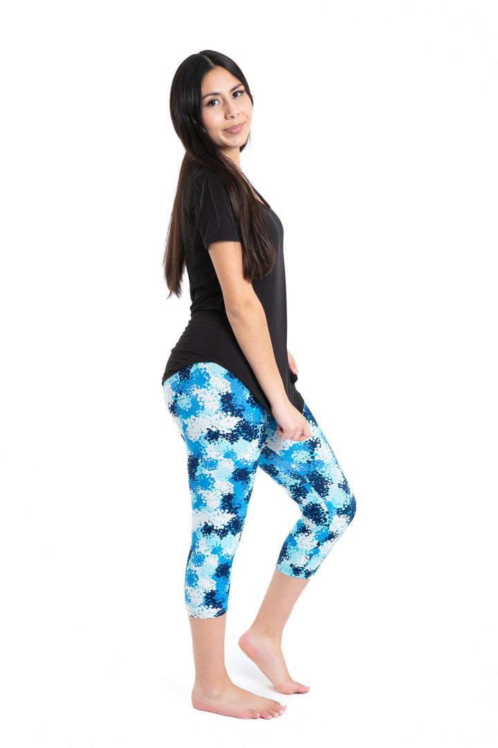 Electric Blue - Capris