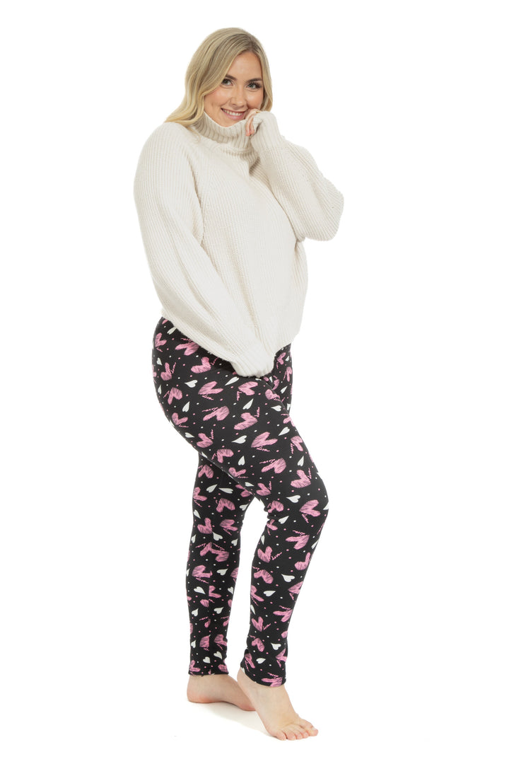 2 Hearts - Cozy Lined Leggings