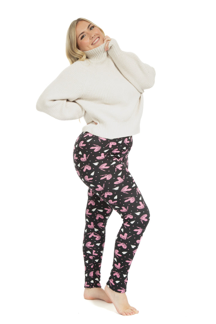 2 Hearts - Cozy Lined Leggings