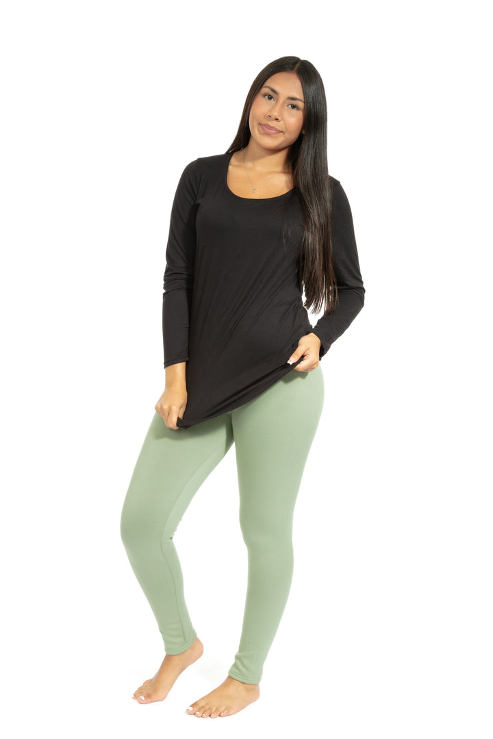 Laurel Green - Cozy Lined