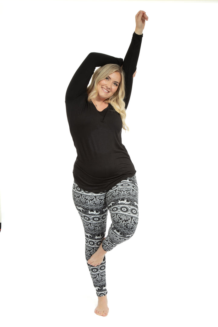 B&W Ellie - Cozy Lined Leggings