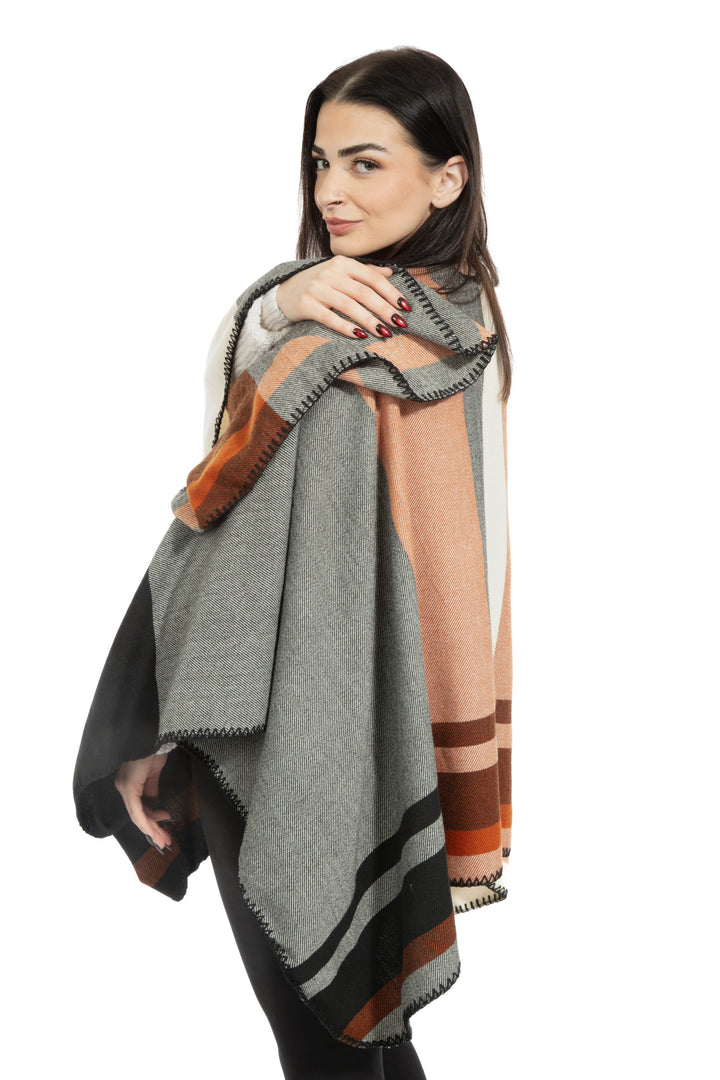 Tahlia - Poncho Scarf