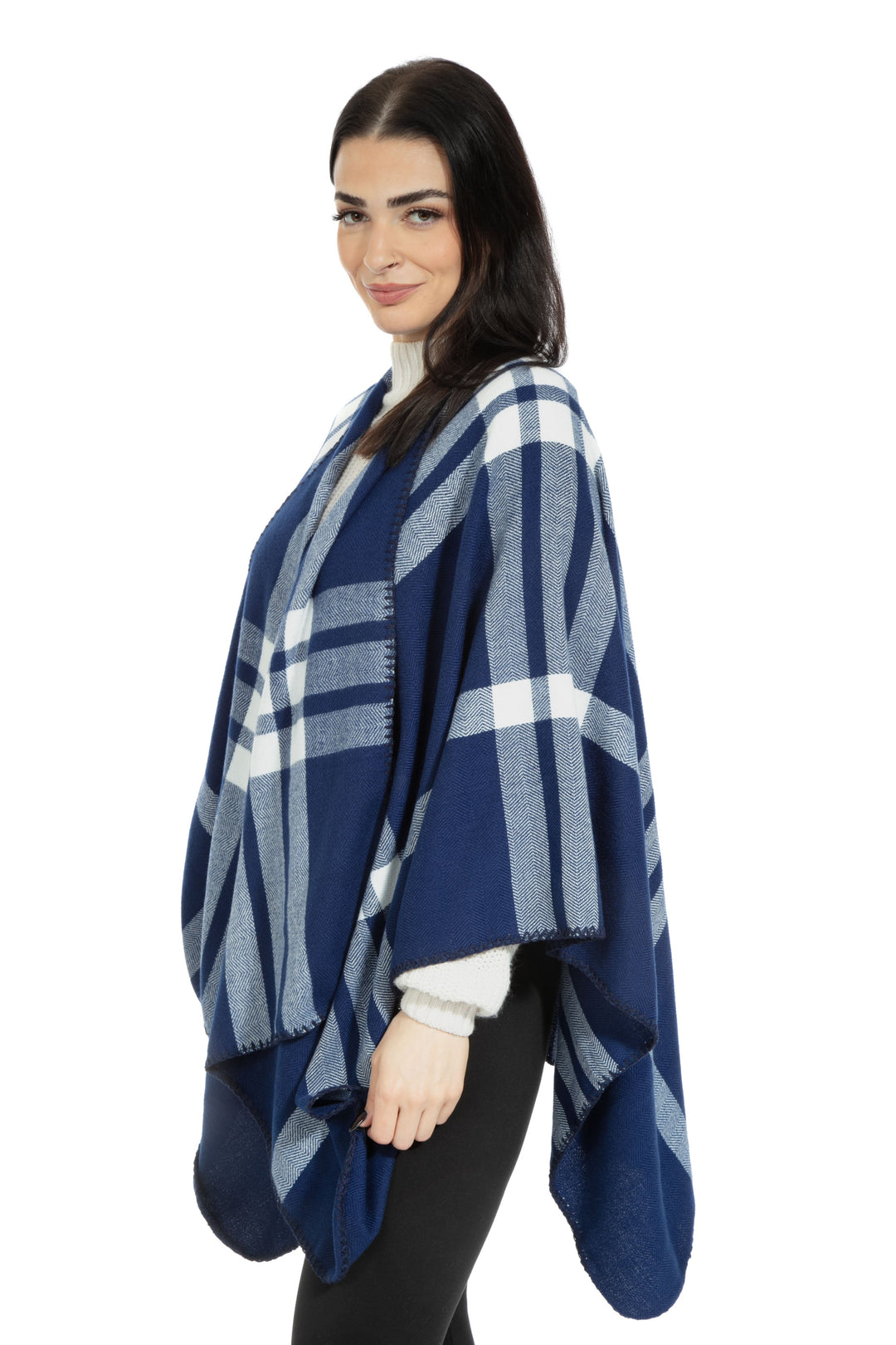 Sharon - Poncho Scarf