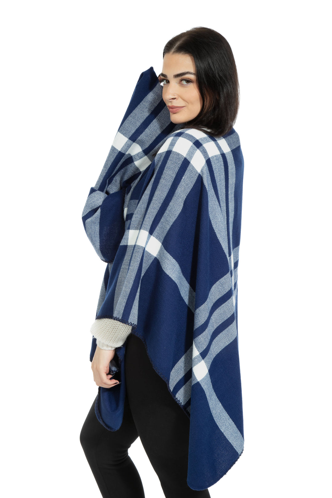 Sharon - Poncho Scarf