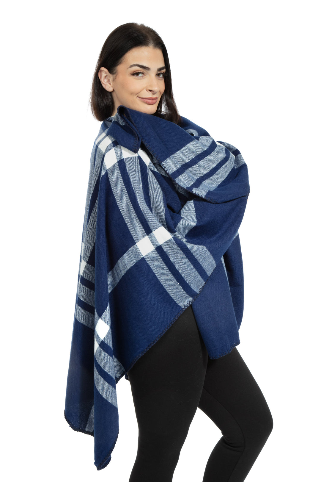 Sharon - Poncho Scarf