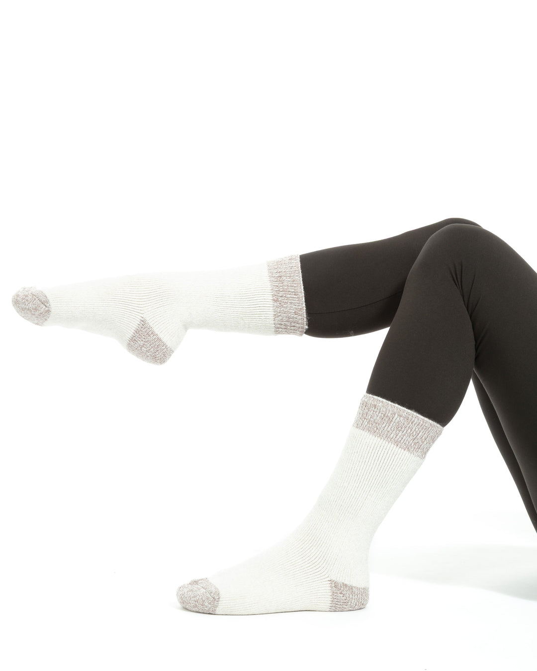 Walnut & Beige - Thermal Socks